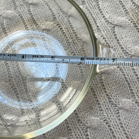 VTG Pyrex 019 20oz casserole dishes w side handles. Lot of 4. No chips or cracks - Picture 7 of 9